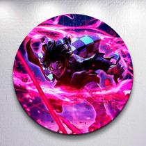 Capa para painel Anime Diversos Menino decoração festa infantil tamanhos redondo mini grande