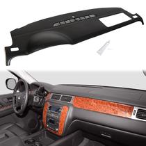 Capa para painel Kojem para Chevy GMC 2007-2014, preta Capa para painel Kojem para Chevy GMC 2007-2014, preta