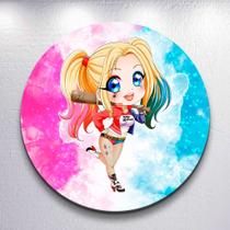 Capa para painel Menina Palhaça tema Alerkiina decoração festa infantil tamanhos redondo mini grande