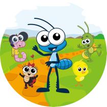 Capa para Painel Redondo Bob Zoom Tecido Sublimado Veste Fácil 1,50mx1,50m Festa Aniversário Capa para Painel Redondo Bob Zoom Tecido Sublimado Veste Fácil 1,50mx1,50m Festa Aniversário