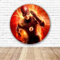 Capa para Painel Redondo Flash Tecido Sublimado Veste Fácil 1,50mx1,50m Festa Aniversário Capa para Painel Redondo Flash Tecido Sublimado Veste Fácil 1,50mx1,50m Festa Aniversário