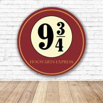 Capa para Painel Redondo Harry Potter Tecido Sublimado Veste Fácil 1,50mx1,50m Festa Aniversário Capa para Painel Redondo Harry Potter Tecido Sublimado Veste Fácil 1,50mx1,50m Festa Aniversário