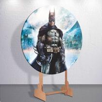 Capa para painel Super Heroi Morcego decoração festa infantil Menino tamanhos redondo mini grande Capa para painel Super Heroi Morcego decoração festa infantil Menino tamanhos redondo mini grande