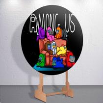 Capa para painel Us Game Among decoração festa infantil Menino tamanhos redondo mini grande Capa para painel Us Game Among decoração festa infantil Menino tamanhos redondo mini grande