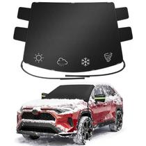 Capa para para-brisa de carro Wigoo 600D magnética anti-granizo XL Capa para para-brisa de carro Wigoo 600D magnética anti-granizo XL
