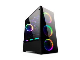 Capa para PC para jogos Begears B-voguish com vidro temperado USB3.0 E-ATX