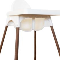 Capa para pernas da cadeira alta Yeah Baby Goods para IKEA Antilop, nogueira