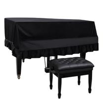 Capa para Piano de Cauda Yajun Veludo 180x150x50cm Preta