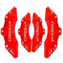 Capa Para Pinça de Freio Corolla Kit 4 Peças + Cola Compatível com Vários Modelos Capa Para Pinça de Freio Corolla Kit 4 Peças + Cola Compatível com Vários Modelos