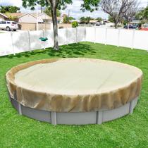 Capa para Piscina Windscreen4less 4,8 m Bege com Cabo e Catraca Capa para Piscina Windscreen4less 4,8 m Bege com Cabo e Catraca