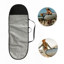 Capa para Prancha de Surf Fish 54 a 58 Refletiva Acolchoada Proteção Solar e Impactos