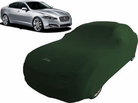 Capa Para Proteger Pintura De Carro Jaguar Xf Cor Verde