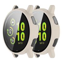 Capa para Relógio EasEasy Vivoactive 5 Kit com 2 Peças em PC Rígido e Vidro Temperado Capa para Relógio EasEasy Vivoactive 5 Kit com 2 Peças em PC Rígido e Vidro Temperado