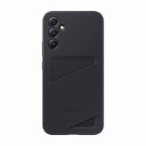 Capa para Samsung A34 Preta com Compartimento para Cartão, Resistente Capa para Samsung A34 Preta com Compartimento para Cartão, Resistente