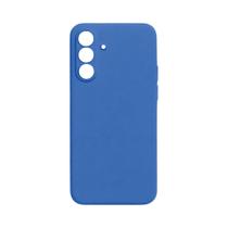 Capa Para Samsung A57 Aveludada - Capinha Original Protetora Cor:Azul