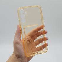 Capa Para Samsung Galaxy A54 Com Porta Cartão Transparente - Central Cell