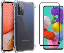 Capa Para Samsung Galaxy A72 5g Anti Impacto + Película De Vidro Temperado 3D Capa Para Samsung Galaxy A72 5g Anti Impacto + Película De Vidro Temperado 3D