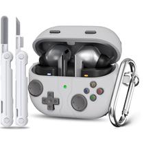 Capa para Samsung Galaxy Buds 3 e Galaxy Buds 3 Pro - cinza rocha - Wowwat