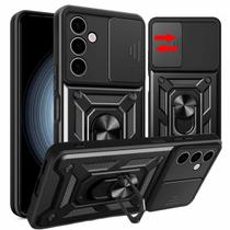 Capa para Samsung Galaxy M55 5G - Protetora Resistente Militar Anti Impacto Queda Armadura Cor:Preto