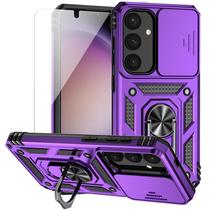 Capa para Samsung Galaxy S25 Plus M MAIKEZI roxa de grau militar