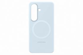 Capa para Samsung Galaxy S26 em Silicone com Ímã Azul-Claro Capa para Samsung Galaxy S26 em Silicone com Ímã Azul-Claro