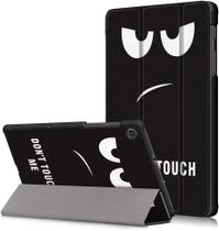 Capa para Samsung Galaxy Tab A 8.4 2020 SM-T307, capa para Galaxy Tab A 8,4 polegadas 2020, capa para Samsung Tab A 8,4 polegadas, capa fina leve tripla de couro para tablet para Tab A8.4 2020 T307 Black Eyes