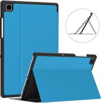 Capa para Samsung Galaxy Tab A7 10.4 2020, capa fólio com suporte premium à prova de choque, ângulos de visão múltipla, capa traseira de TPU rígido para tablet Samsung Galaxy Tab A7 de 10,4 polegadas SM-T500/T505/T507, azul claro Capa para Samsung Galaxy Tab A7 10.4 2020, capa fólio com suporte premium à prova de choque, ângulos de visão múltipla, capa traseira de TPU rígido para tablet Samsung Galaxy Tab A7 de 10,4 polegadas SM-T500/T505/T507, azul claro