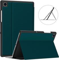 Capa para Samsung Galaxy Tab A7 10.4 2020, capa fólio com suporte premium à prova de choque, ângulos de visão múltipla, capa traseira de TPU rígido para tablet Samsung Galaxy Tab A7 de 10,4 polegadas SM-T500/T505/T507, azul-petróleo