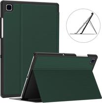 Capa para Samsung Galaxy Tab A7 10.4 2020, capa fólio com suporte premium à prova de choque, ângulos de visão múltipla, capa traseira de TPU rígido para tablet Samsung Galaxy Tab A7 de 10,4 polegadas SM-T500/T505/T507, verde meia-noite