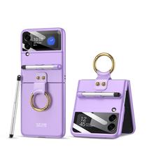 Capa para Samsung Galaxy Z Flip 3 LIULANZ - Com Caneta e Anel Capa para Samsung Galaxy Z Flip 3 LIULANZ - Com Caneta e Anel