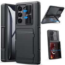 Capa para Samsung Galaxy Z Fold 5 GBEE com Suporte - Preta Capa para Samsung Galaxy Z Fold 5 GBEE com Suporte - Preta