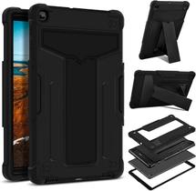 Capa para Samsung Tab A 10,1" 2019, capa para tablet Galaxy Tab A 10.1 (SM-T510/T515), capa protetora híbrida resistente à prova de choque de 3 camadas com suporte para tablet Samsung Tab A 10,1 polegadas 2019 Capa para Samsung Tab A 10,1" 2019, capa para tablet Galaxy Tab A 10.1 (SM-T510/T515), capa protetora híbrida resistente à prova de choque de 3 camadas com suporte para tablet Samsung Tab A 10,1 polegadas 2019