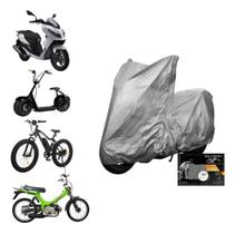 Capa Para Scooter Bike Bicicleta Eletrica Mobilete - Forrada Capa Para Scooter Bike Bicicleta Eletrica Mobilete - Forrada