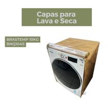 Capa para secadora brastemp 10kg transparente flex - Capas Flex