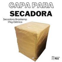 Capa para secadora brastemp 17kg elétrica impermeável flex
