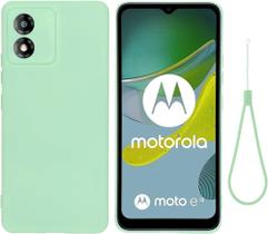 Capa para smartphone moto e13 na cor verde Capa para smartphone moto e13 na cor verde