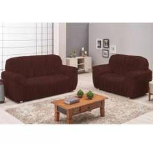 Capa para sofá 3 e 2 lugares malha gel, 21 elástico