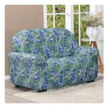 Capa Para Sofá Avulsa King Elasticada 2 Lugares Estampada