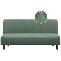 Capa para Sofá-Cama Futon PrinceDeco Jacquard Stretch Loden Frost Capa para Sofá-Cama Futon PrinceDeco Jacquard Stretch Loden Frost