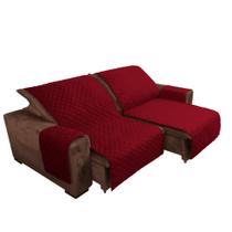 Capa para sofá-cama retrátil e reclinável 1,60m Com Bolso nas Laterais 2 Módulos - Beatriz Enxovais