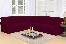 Capa Para Sofá Canto 5 e 6 Lugares Malha Gel 21 Elásticos Capa Para Sofá Canto 5 e 6 Lugares Malha Gel 21 Elásticos