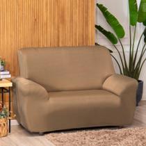 Capa para Sofá de 3 Lugares Malha Gel Confortavél Tecido Grosso Coladinha Moderna Diversas Cores Lisa