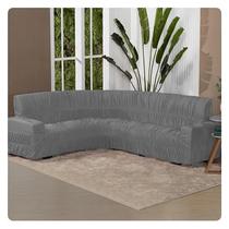Capa Para Sofá De Canto 5 Lugares Malha Elastica Capa Para Sofá De Canto 5 Lugares Malha Elastica