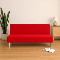 Capa Para Sofá Em Malha - Modelo So Vermelho