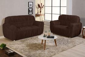Capa Para Sofa King Gg Extra Grande 2e3 Lugares 28 Elastico