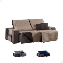 Capa Para Sofá Retrátil 2,20m + 2 Capas De Almofadas