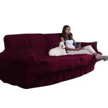 Capa Para Sofá Retrátil E Reclinável 3 Lugares