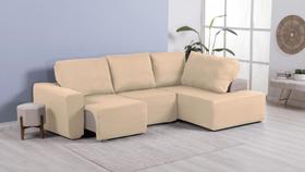 Capa para Sofá Retrátil e Reclinável Chaise 3 Lugares Malha Gel