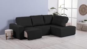 Capa para Sofá Retrátil e Reclinável Chaise 3 Lugares Malha Gel