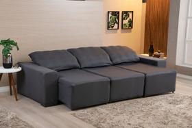 Capa Para Sofá Retrátil Reclinável 02 Lugares Protetor Diário Contra Sujeira + 02 Almofadas Cheias